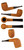 Chheda Pipe Tan Blast Billiard 126 Grade 2
