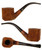 GBD Estate Pipe Grotesque Bent Panel.
