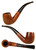 Sasieni Estate Pipe Four Dot Walnut Bent Billiard