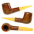 Roush Estate Pipe Billiard O w/ Silver