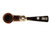 James Upshall Estate Pipe Grade B Bent Billiard w/ Sterling Silver and Replacement Stem