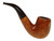 Conway Estate Pipe Custom Made Natural Grain Bent Billiard