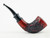 Nording Estate Pipe Royal Flush Jack Partially Rusticated Bent Horn