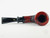 Nording Estate Pipe Royal Flush Jack Partially Rusticated Bent Horn
