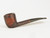 Royal Danish Estate Pipe Partially Carved Bent Dublin Sitter 975