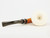 Pioneer Estate Pipe Meerschaum Cap Gourd Calabash w/ Stand UNSMOKED