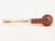 GBD Estate Pipe Virgin 9435 Smooth Billiard Sitter Repair Band & Replacement stem (1960's)
