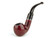 Peterson Pipe Killarney XL02 Smooth Red Bent Apple w/ Saddle Fishtail