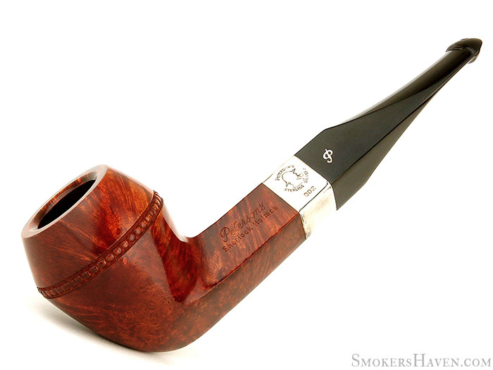 Peterson Estate Pipe Sherlock Holmes Baker Street Smooth Bulldog w/ P-Lip UNSMOKED