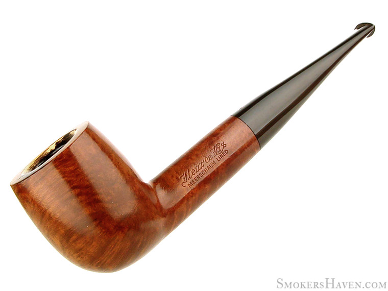 Fleur De Lis Estate Pipe Meerschaum Lined 2515 Smooth Straight Billiard