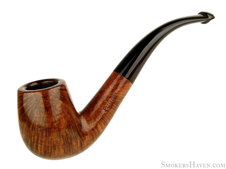 Peterson Estate Pipe Kapet 69 Smooth 1/2 Bent Billiard w/ P-Lip