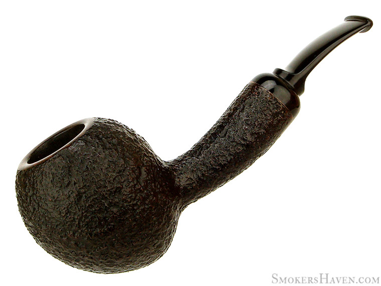 Alexander Tupitsyn Estate Pipe 1/8 Bent Dark Blast Acorn