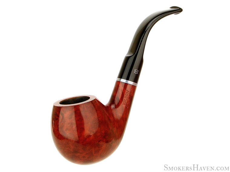 Hilson Estate Pipe Oxford 105 3/4 Bent Smooth Egg UNSMOKED