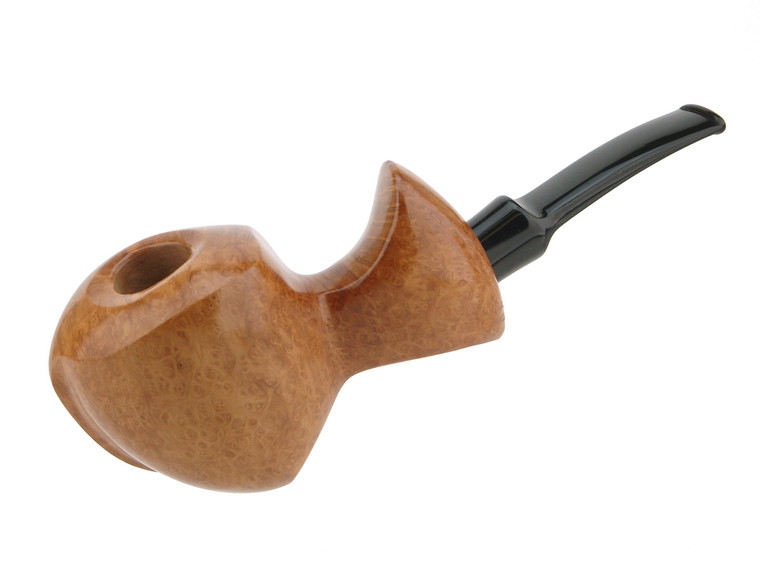 Buckeye Pipe Smooth w/ Carving Stark