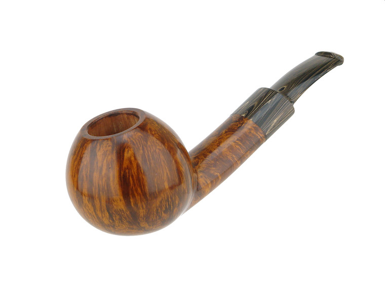 Bill Walther Pipe Large bent Apple Smooth