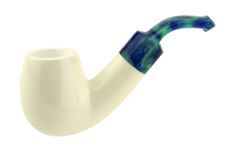 MKM Meerschaum Pipe Bent Apple