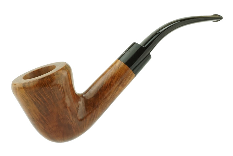 English Estate Pipe James Upshall Smooth Bent Strawberry (P) FH) UNSMOKED