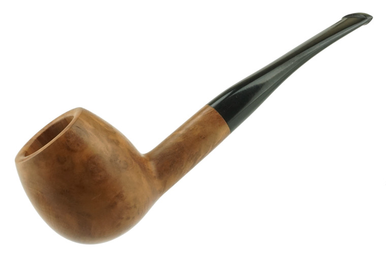 Misc. Estate Pipe No Name Smooth Bent Apple Unsmoked