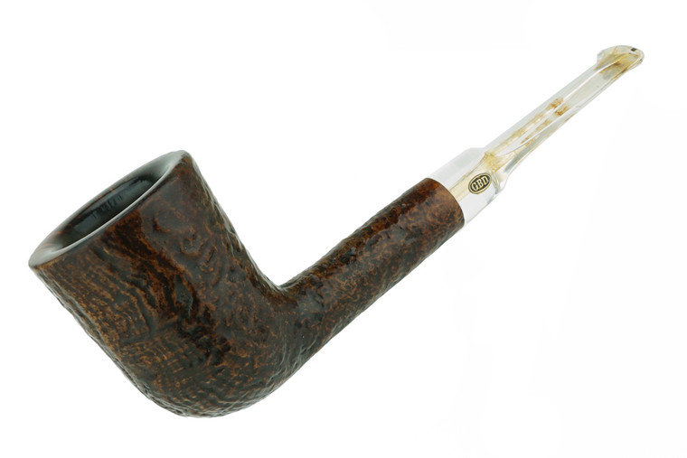 English Estate Pipe GBD Collector Prehistoric Dublin w/ Perspex Stem (9589) (60's to 70's)