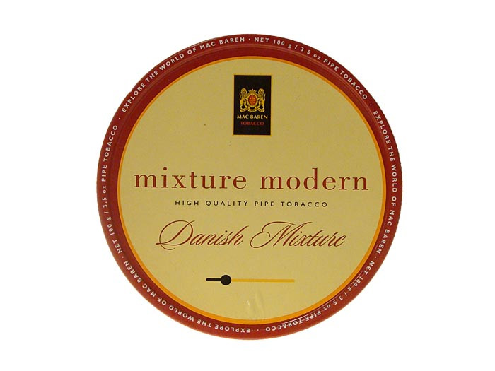 Mac Baren Pipe Tobacco Mixture Modern Danish 100g Tin