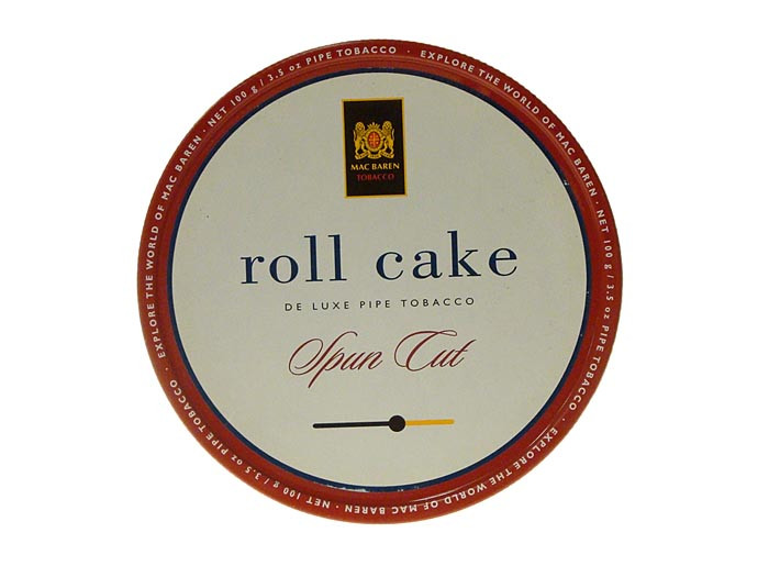 Mac Baren Pipe Tobacco Roll Cake 100g Tin