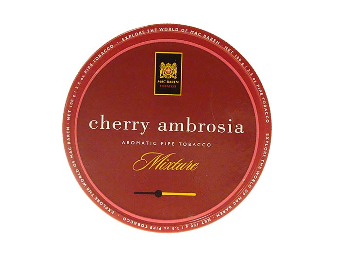 Mac Baren Pipe Tobacco Cherry Ambrosia 100g Tin
