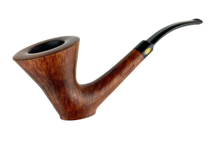 English Estate Pipe GBD Unique Natural Smooth Sitter E13733