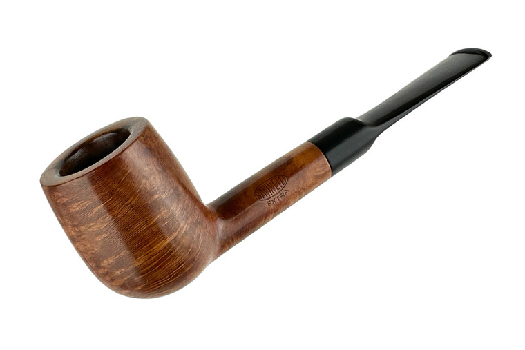 Italian Estate Pipe Savinelli Extra 127 Smooth Saddle Billiard E13752