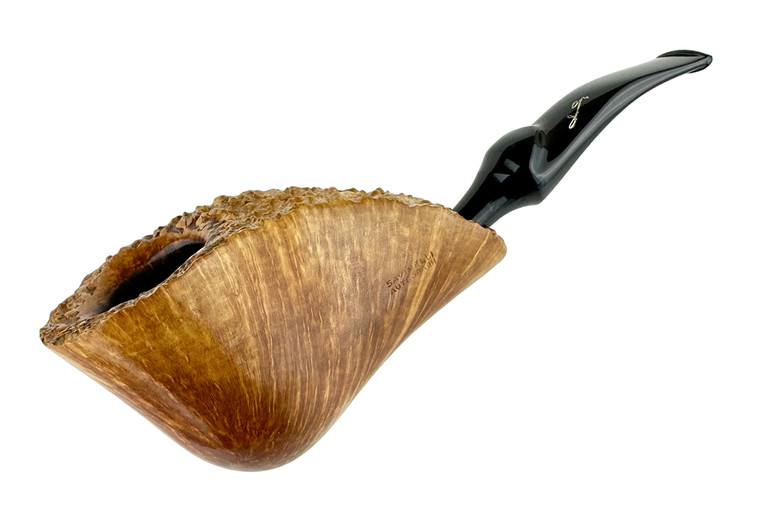 Italian Estate Pipe Savinelli Autograph 0 Fan Shape E14111