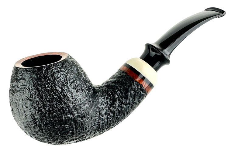 Qi Studio Pipe Dark Blast Bent Apple.