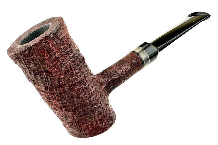 American Estate Pipe Zehnder Blast Poker Jack Tar w/ Horn Unsmoked E14294