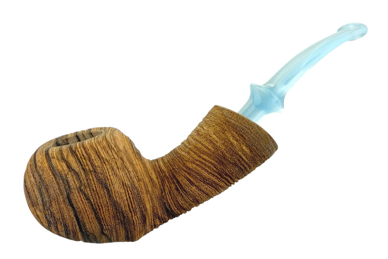 Buckeye Pipe Hand Made Blast Blowfish Olive Wood HM 26 N14776