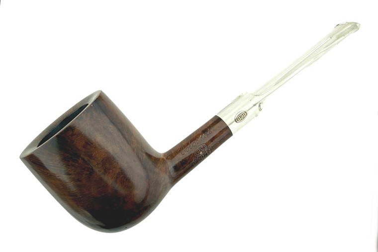 English Estate Pipe GBD Colossus Ebony 9662 Tall Pot (1970's ) Unsmoked