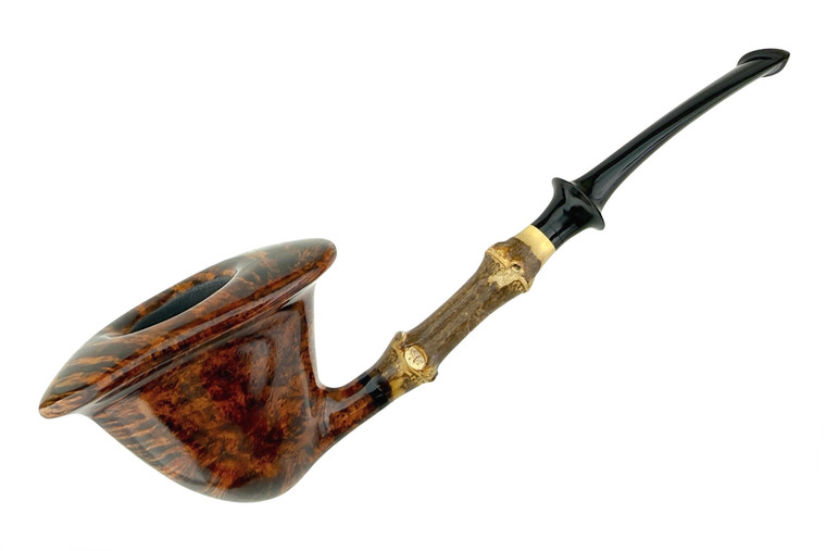C-Pipe Pipe Smooth Bamboo Calabash 2 N14857