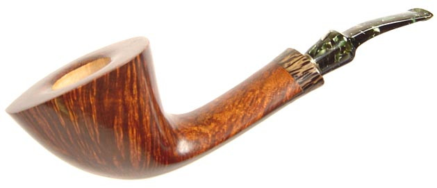 Damiano Rovera Pipe Extra Larg Bent Dublin Freehand ORO