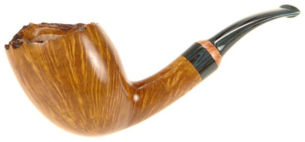 Rad Davis Pipe Bent Dublin Freehand w/ Briar Accent