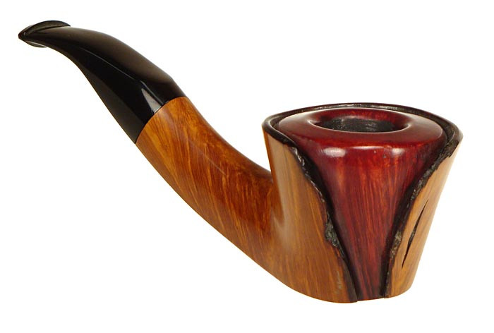 Pit Rohrbach Pipe Bent Cherrywood Freehand UNSMOKED!