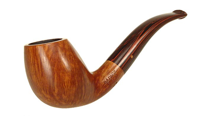 Radice Estate Pipe Clear Bent Egg UNSMOKED!