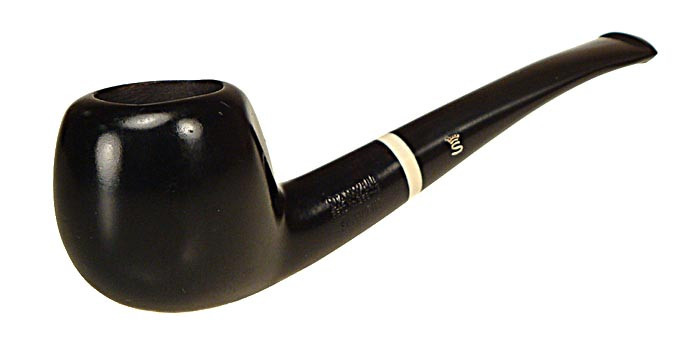 Stanwell Estate Pipe Silhouette Modele Depose Bent Oval
