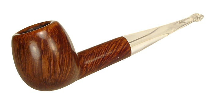 Sasieni Estate pipe Smooth 4 Dot Hurlingham Patent No. Apple