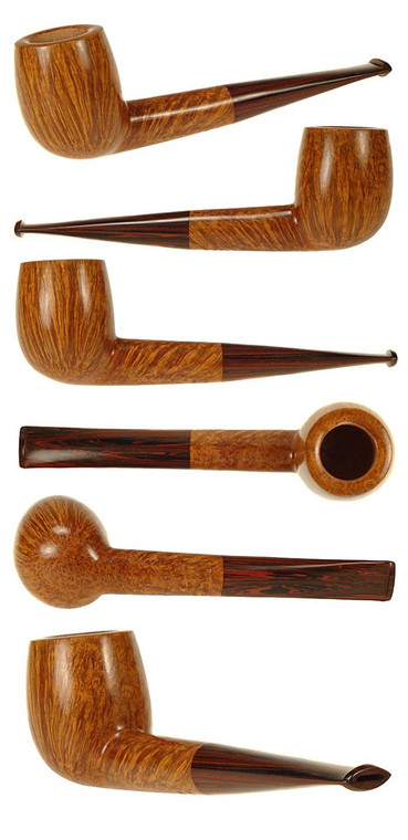 Rad Davis Pipe Straight Grain Billiard