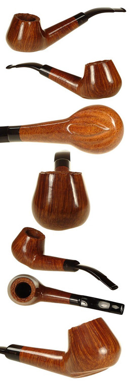 Charatan Estate Pipe Coronation Bent Brandy