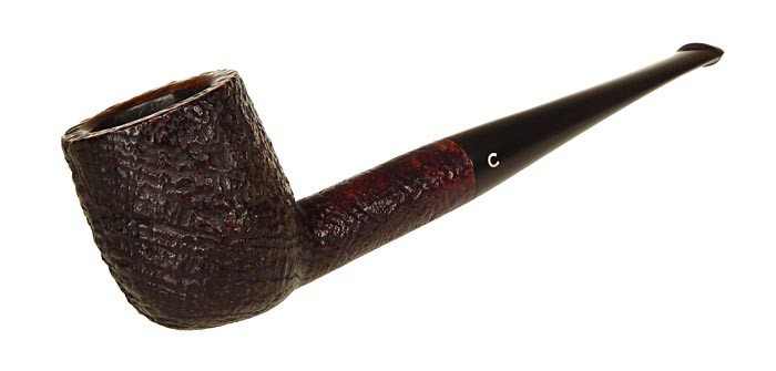 Comoy's Estate Pipe Extraordinaire Sandblasted Billiard