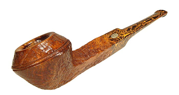 GBD Estate Pipe Virgin Prehistoric Bulldog