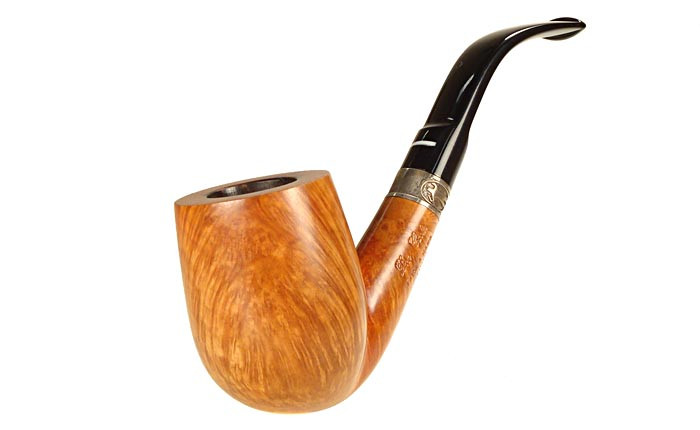 Don Carlos Estate Pipe Bent Billiard Three Note