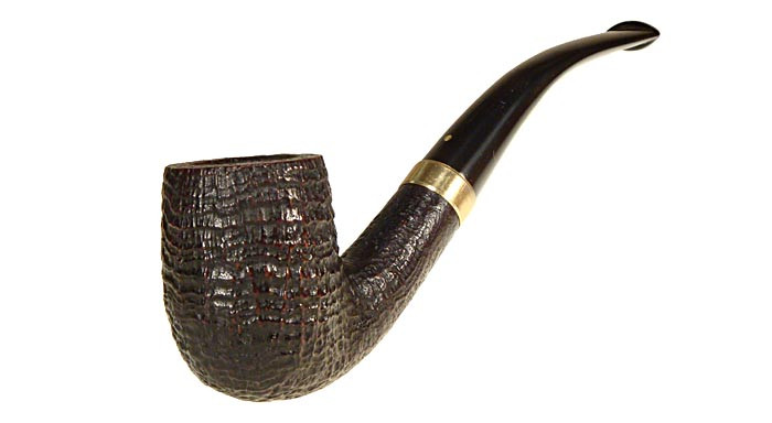 Savinelli Estate Pipe Punto Oro Bent Billiard