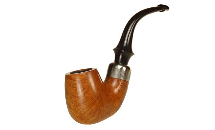 Brebbia Pipe Pura Oom Paul w/ Silver.