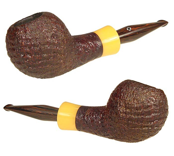 Larry Roush Estate Pipe Blasted Squat Apple