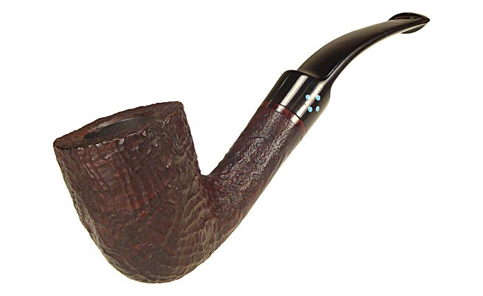 Sasieni Estate Pipe Ruff Root Bent Dublin UNSMOKED!