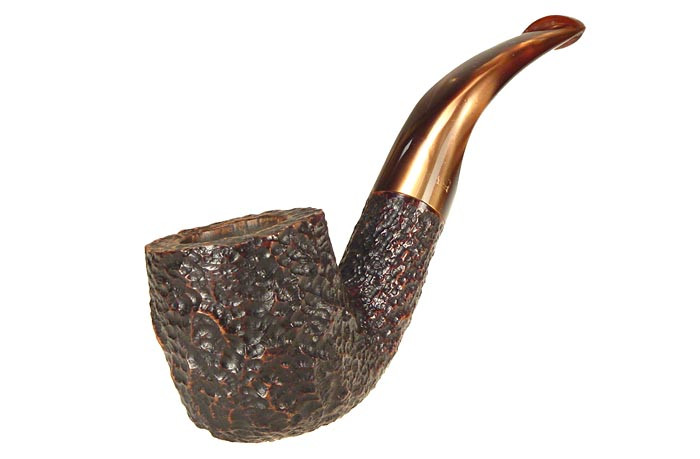Estella Estate Pipe Carved Bent Pot